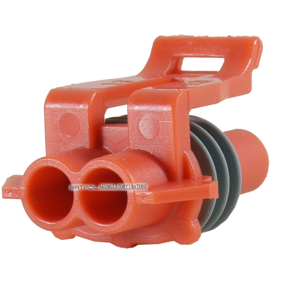 WTYK ZLACZE 2 PIN 0,35-1,0 mm2 METRI PACK 150 RED