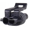 WTYK ZLACZE 2 PIN 0,35-1,0 mm2 METRI PACK 150 BLAC