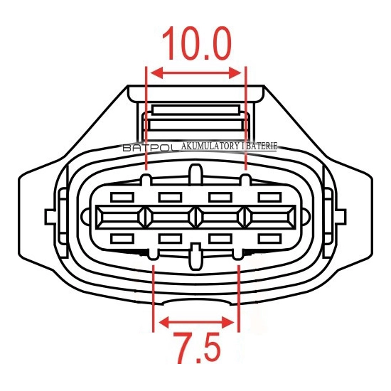 WTYK WTRYSKIWACZA Z/4 BOSCH 4PIN 1928404627 JPT