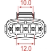 WTYK WTRYSKIWACZA Z/4 BOSCH 4PIN 1928403112 JPT