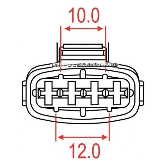 WTYK WTRYSKIWACZA Z/4 BOSCH 4PIN 1928403112 JPT
