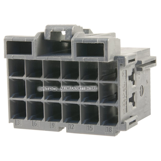 GNIAZDO 18 PIN ZLACZE WTYK SCANIA AMP TYCO DAMSKA
