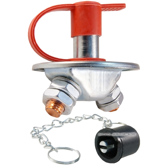 HEBEL ODLACZNIK AKUMULATORA 12-24V 750A KLUCZYK
