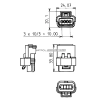 WTYK ZLACZE 4 PIN SICMA PEUGEOT CITROEN FIAT Z