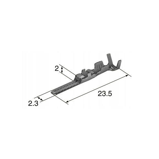 KONEKTOR PIN MESKI NIPPON 0,5-1,5mm2 TYP 2