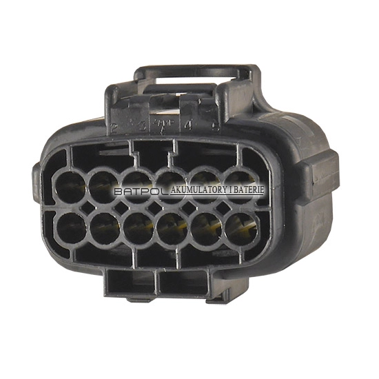 GNIAZDO ZENSKIE ECONOSEAL 12 PIN ZLACZE KOSTKA