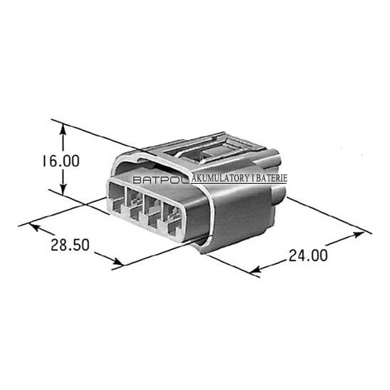 KOSTKA CEWKI ZAPLONOWEJ DENSO 90980-11885 TOYOTA