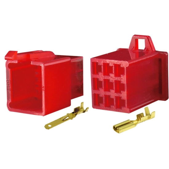 ZLACZE KOSTKA WTYK GNIAZDO MOTOCYKLOWE MTW 9PIN C
