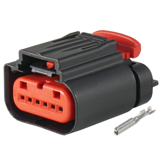 KOSTKA WTYK ZLACZE PRZEPLYWOMIERZA 6 PIN 1438153-5
