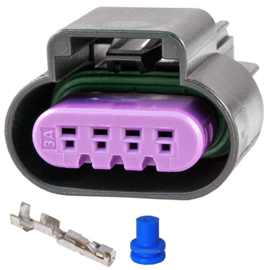 KOSTKA GT 150 DELPHI 4 PIN ZLACZE WTYK OBUDOWA
