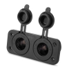 2 X GNIAZDO ZAPALNICZKI 12/24V 20A RAMKA