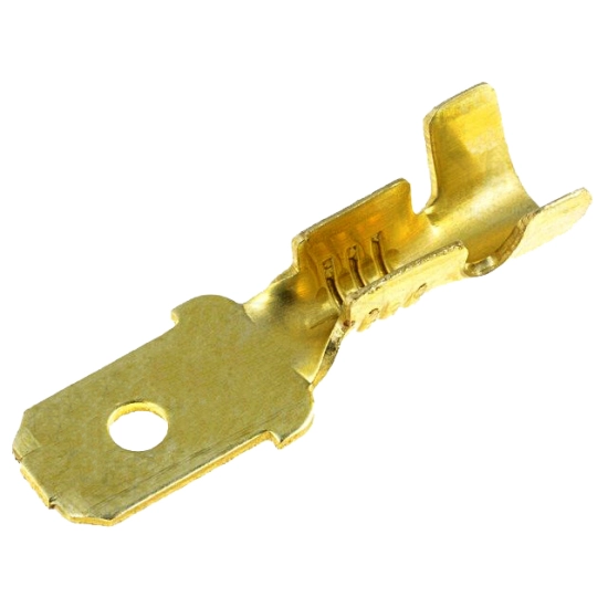 KONEKTOR MESKI A 4,8 WSUWKA KABEL 0,3-1,5 10 SZT