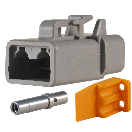 DEUTSCH DTP 2 PIN KOSTKA ZLACZE 2-3mm2 ZENSKA