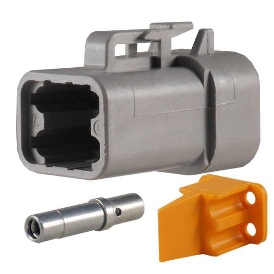 DEUTSCH DTP 4 PIN KOSTKA ZLACZE 2-3mm2 ZENSKA