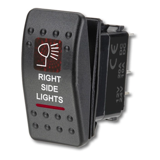 CARLING PRZELACZNIK IP68 WLACZNIK LED 12-24V 20A