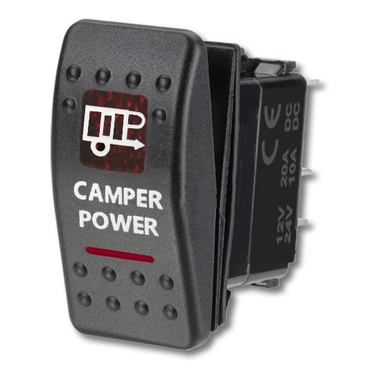 CARLING PRZELACZNIK IP68 WLACZNIK LED 12-24V 20A