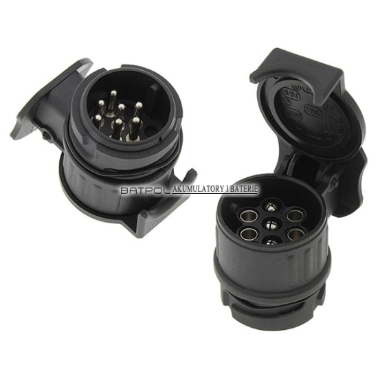 ADAPTER GNIAZDA PRZYCZEPY WTYK PRZEJŚCIÓWKA 13/7