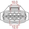 WTYK WTRYSKIWACZA Z/4 BOSCH 4PIN 1928403112 JPT