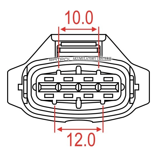 WTYK WTRYSKIWACZA Z/4 BOSCH 4PIN 1928403112 JPT