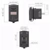 USB 4,2A SAMOCHODOWA LADOWARKA 12V WOLTOMIERZ P