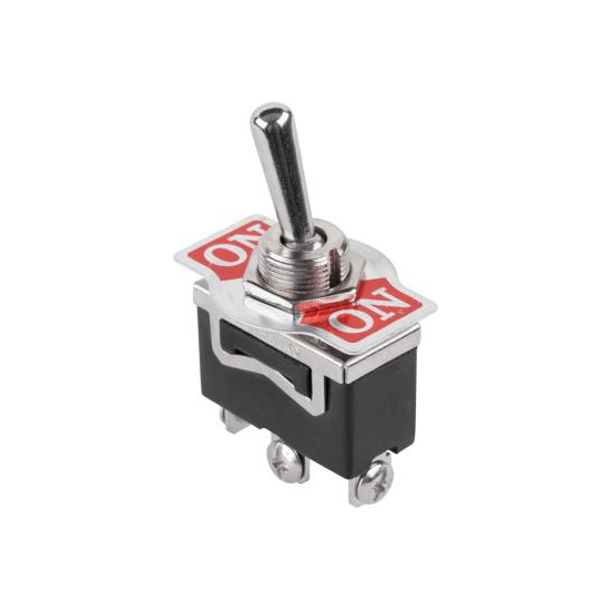 PRZELACZNIK 3 PIN METAL ON/ON 12-230V TS-302