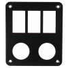 RAMKA PANEL ALUMINIUM CARLING PRZELACZNIK X3 + USB