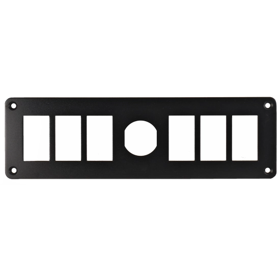 RAMKA PANEL ALUMINIUM CARLING PRZELACZNIK X6 + USB