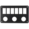 RAMKA PANEL ALUMINIUM CARLING PRZELACZNIK X6 + USB