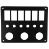 RAMKA PANEL ALUMINIUM CARLING PRZELACZNIK X6 + USB