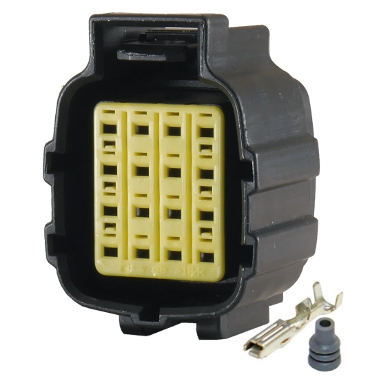 GNIAZDO ZENSKIE ECONOSEAL 16 PIN ZLACZE KOSTKA