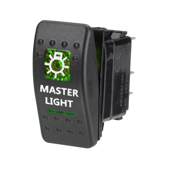CARLING PRZELACZNIK IP68 WLACZNIK LED 12-24V 20A