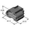 6 PIN RH RENAULT CITROEN PEUGEOT PRZEPŁYWOMIERZ