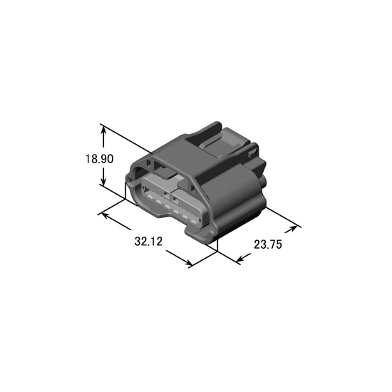 6 PIN RH RENAULT CITROEN PEUGEOT PRZEPŁYWOMIERZ