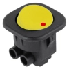 PRZELACZNIK WLACZNIK ON-OFF 6A 250VAC ŻÓŁTY