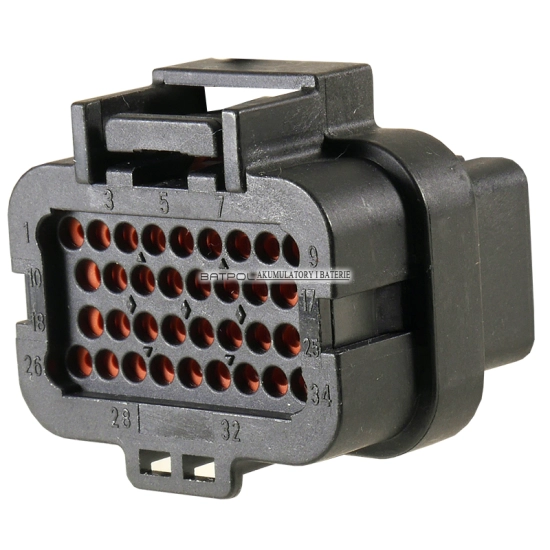 KOSTKA ZLACZE ECU 34 PIN WTYK KOMPUTERA