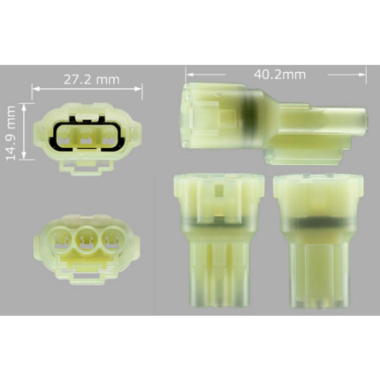 GNIAZDO HM 3 PIN SUMITOMO MOTOCYKLE KOSTKA ZLACZE