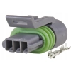 KOSTKA WTYK ZLACZE 3 PIN METRI PACK 150.2 SEAT