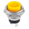 PRZYCISK WLACZNIK CHWILOWY 16MM ŻÓŁTY 3A 125V