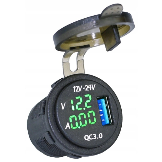 USB 3.0 QUICK CHARGE WOLTOMIERZ AMPEROMIERZ Z