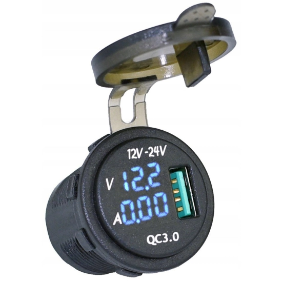 USB 3.0 QUICK CHARGE WOLTOMIERZ AMPEROMIERZ N