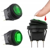 WŁĄCZNIK PRZEŁĄCZNIK HERMETYCZNY 12V IP65 GREEN