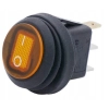 WŁĄCZNIK PRZEŁĄCZNIK HERMETYCZNY 12V IP65 ORANGE