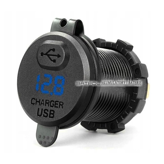 USB 3.0 QUICK CHARGE WOLTOMIERZ WYŁĄCZNIK N