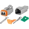 KOSTKA ZLACZE 1-2mm2 MADE IN USA DEUTSCH DT 2 PIN