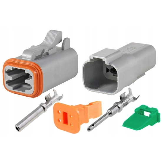 KOSTKA ZLACZE 1-2mm2 MADE IN USA DEUTSCH DT 4 PIN