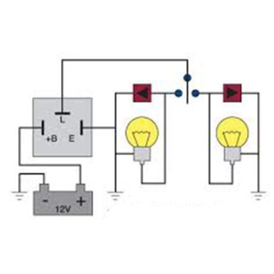 PRZERYWACZ KIERUNKOWSKAZOW 12V 160W LED ZAROWKA