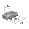 WTYK MT 2PIN SUMITOMO MOTOCYKLE KOSTKA ZLACZE TYP2