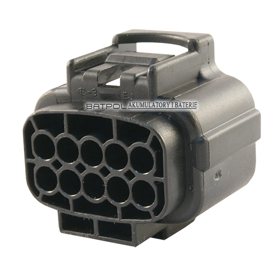 GNIAZDO ZENSKIE ECONOSEAL 10 PIN ZLACZE KOSTKA
