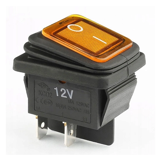 WŁĄCZNIK PRZEŁĄCZNIK HERMETYCZNY 12V IP65 ORAN PH2