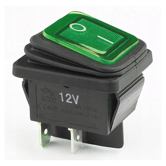 WŁĄCZNIK PRZEŁĄCZNIK HERMETYCZNY 12V IP65 GREE PH2